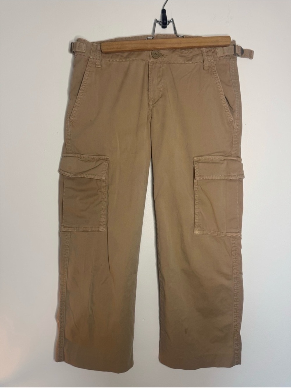 Tory Burch Tan Cargo Pants